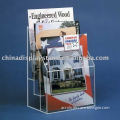 acrylic magazine rack/holder,acrylic brochure holder